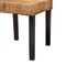 Baxton Studio Laymi Modern Bohemian Dark Brown Mahogany Wood and Banana Fiber Dining Chair 228-13137-ZORO - alternate 4